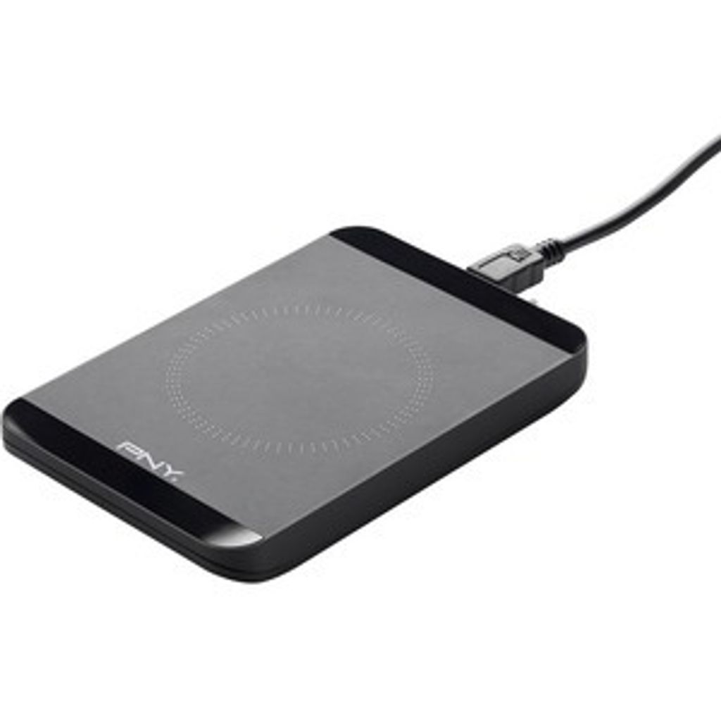 PNY P-AC-QI-KEU01-RB, Drinnen, AC, 5 V, 1 A, Schwarz, Grau