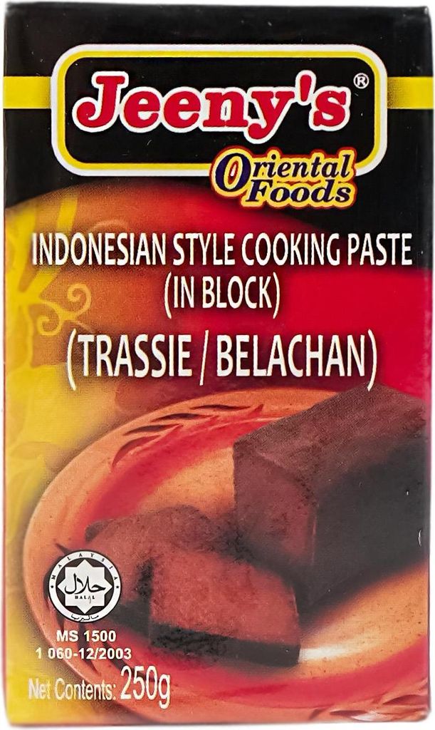 Jeeny ́s Trassie Belachan Garnelenpaste Block 250g (stinkt)