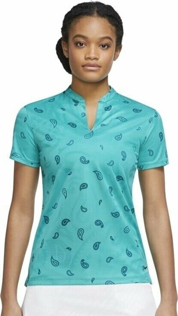 Nike Dri-Fit Victory Washed Teal/Black XS Polo-Shirt