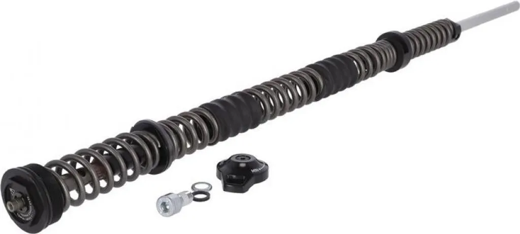 Fourche DualPos.CoilAssy 35Silver à ressort moyen rouge 160mm