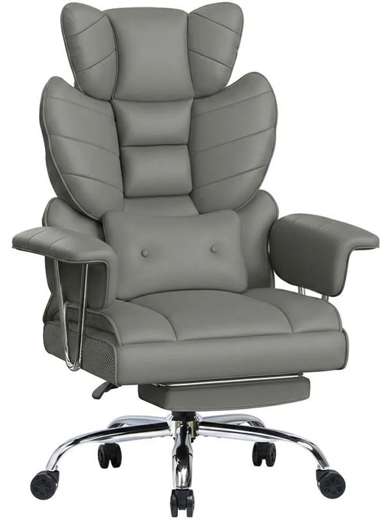 Chaise de bureau contre le mal de dos, ergonomique, robuste 150kg