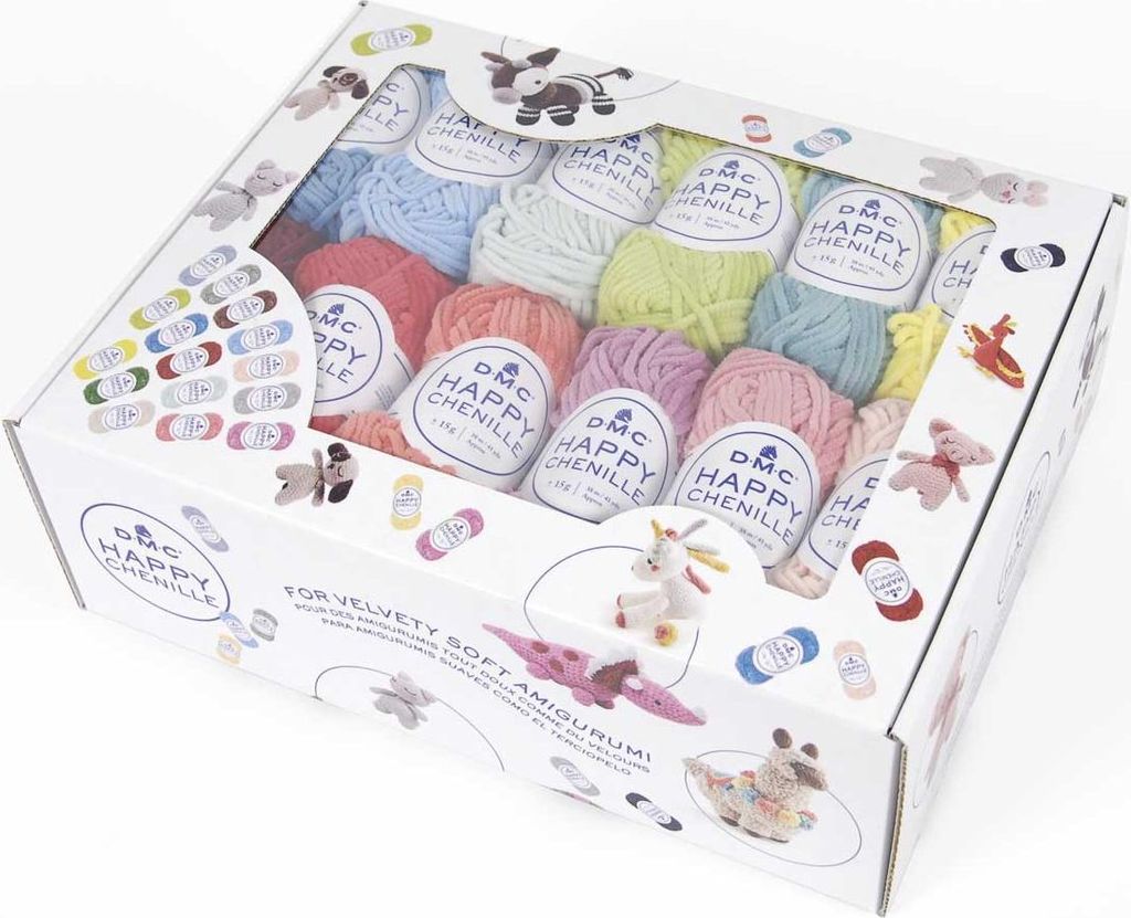DMC Happy Chenille, Kreativní tvoření, Silná, Vícebarevný, Obrázek produktu 