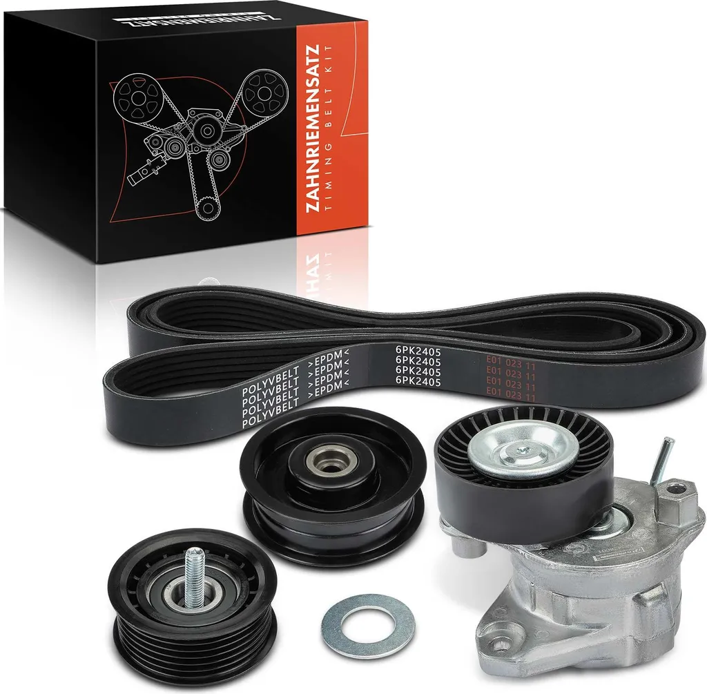 Kit Courroie Trapézoïdale Haute Résistance pour Mercedes W251 et W463