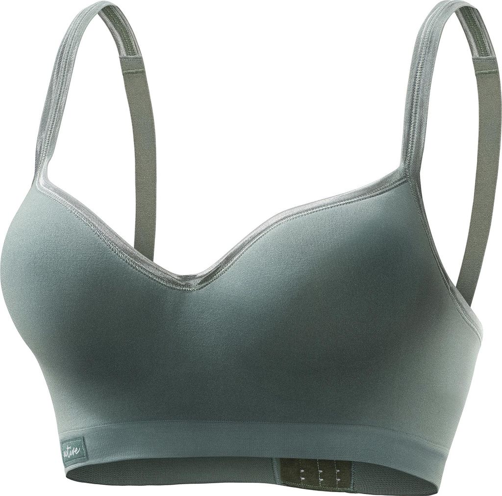 LASCANA ACTIVE Sport-Push-up-BH khaki Größe 75 Cup C