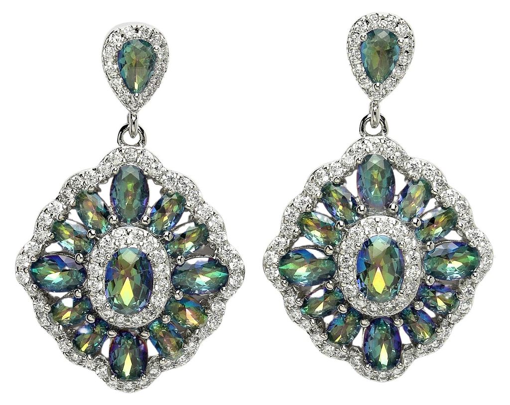 AVANT-GARDE PARIS Elegante Zirkonia-Ohrhänger aus der Diva Collection
