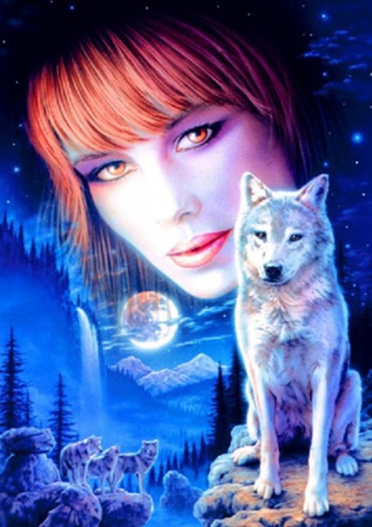 Diamond Painting Vollbild 50x70 cm mit runden Steinen