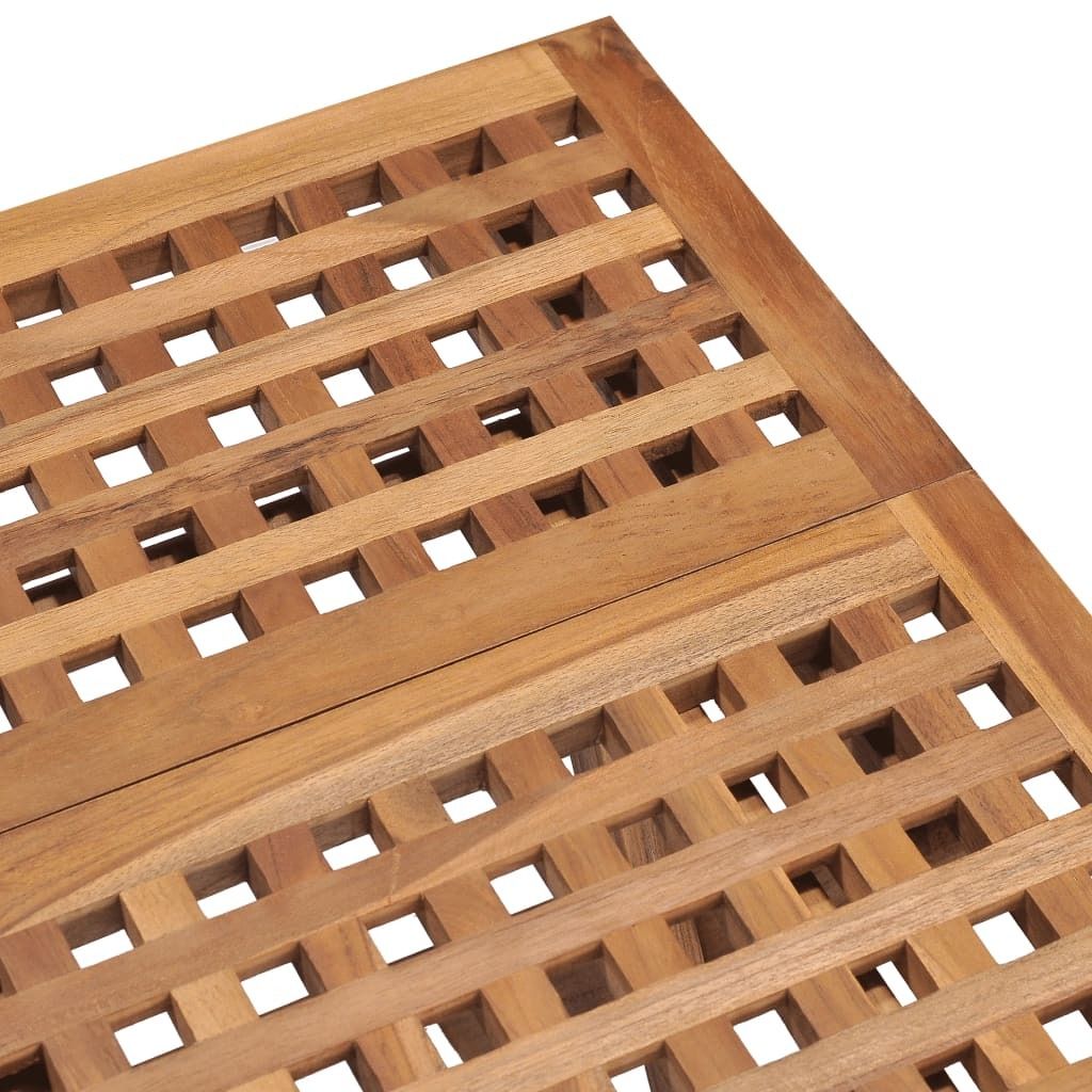 "im Sonderangebot"Esstisch/Outdoor Tisch - Klappbarer Gartentisch - moderne Design - Balkontisch - 50x50x50 cm Teak Massivholz DEMöbel 5405739