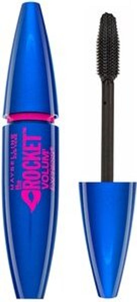Maybelline The Rocket Volum' Express Mascara Wimperntusche für verlängerte Wimpern und Volumen Very Black 9,6 ml