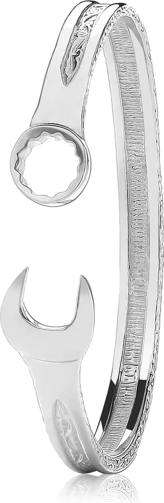 Jonc Argent 925 Robuste 7mm - Ne se Déforme Pas, Poids Réel 28 Grammes