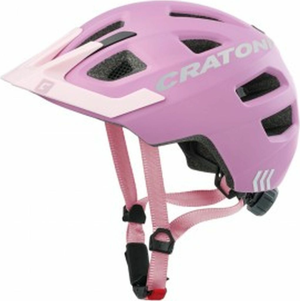 Cratoni Kinder Fahrradhelm Maxster Pro , Blush Rose - Rosa, XS/S