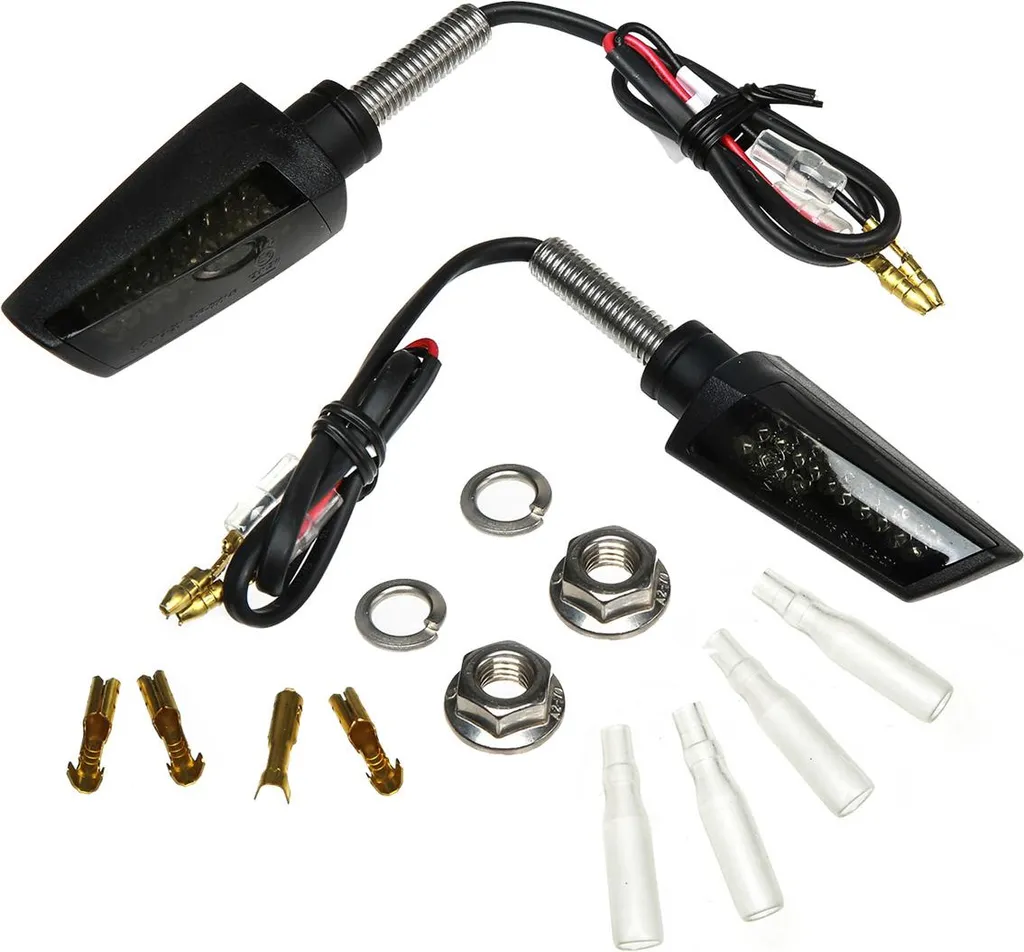 Clignotant LED Étanche pour Simson S51 S50 SR50 - Pack de 2 Unités 12V