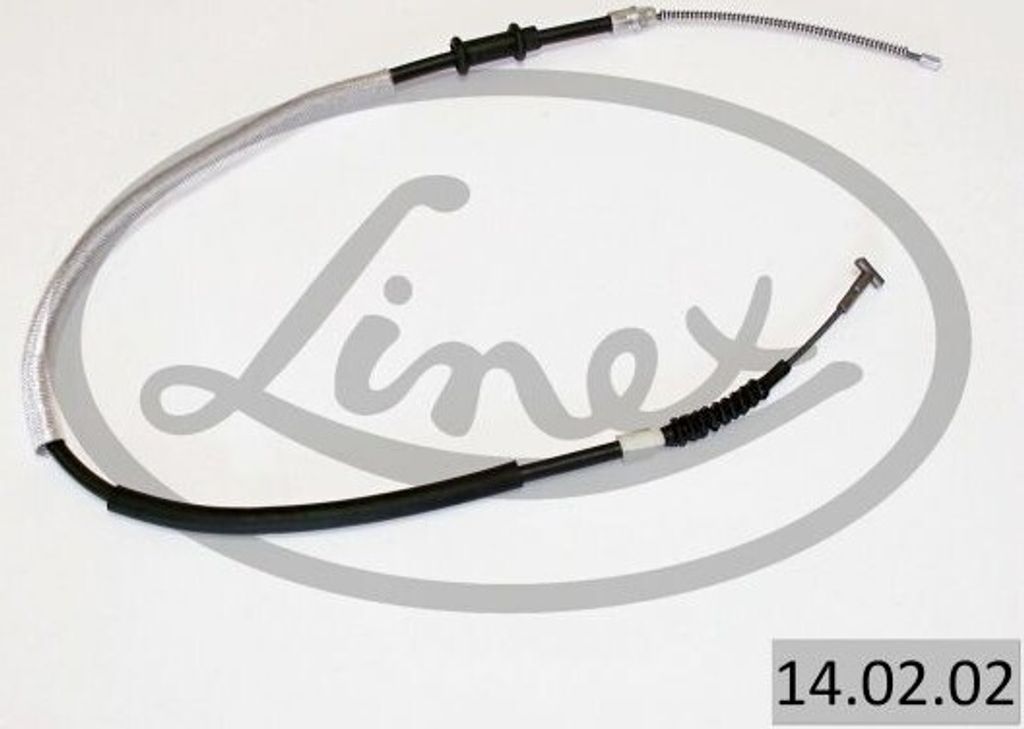 LINEX Handbremsseil 14.02.02 Links für FIAT MULTIPLA (186) 1143/800mm