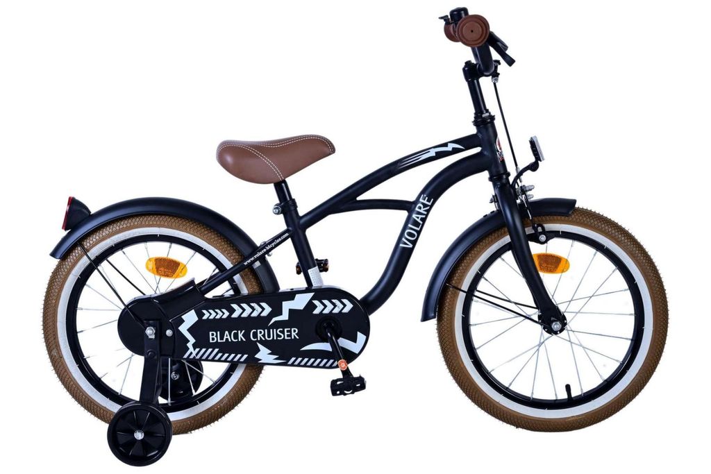 Bicicletta per bambini Volare Black Cruiser - ragazzi - 16 Immagine del prodotto 