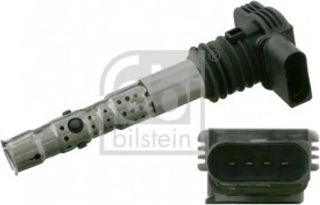 FEBI BILSTEIN 27470 - Bobina di accensione OE 06A 905 115 B per Polo (9N), Passat (3B), New Beetle, Golf IV (1J), Bora (1J), Superb I (3U), Octavia I (1U), Toledo II (1M2), Leon (1M1), Ibiza (6L), Ibiza (6K), Exeo (3R), Cordoba (6K), TT (8N), A6 (4B), A4 (8H), A4 (8E), A4 (8D)