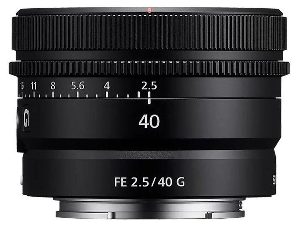 Sony FE 40 mm F2.5 G, objetivo zoom estándar, 9/9, 40 - 60 Imagen del producto 