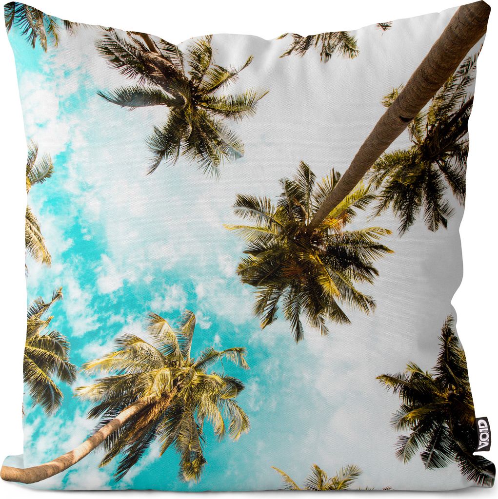 VOID Palmen Kalifornien USA Kissenbezug Kissenhülle Polyester wasserfest Outdoor Garten Kissen Deko