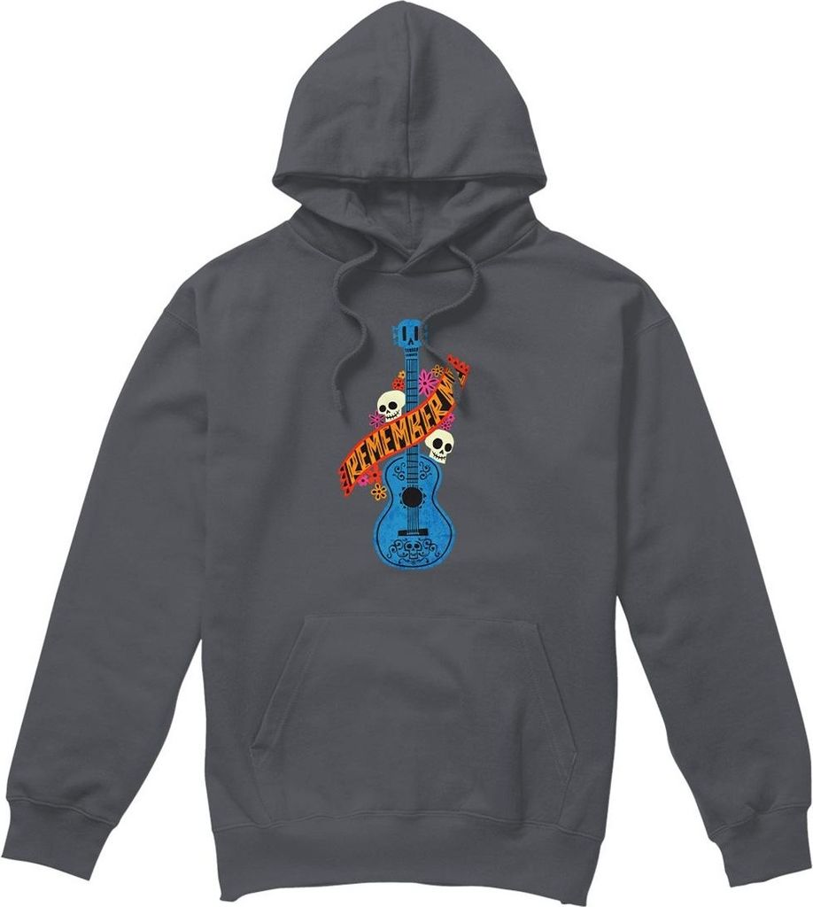 Coco - "Remember Me" Kapuzenpullover für Herren TV4678 (M) (Holzkohle)