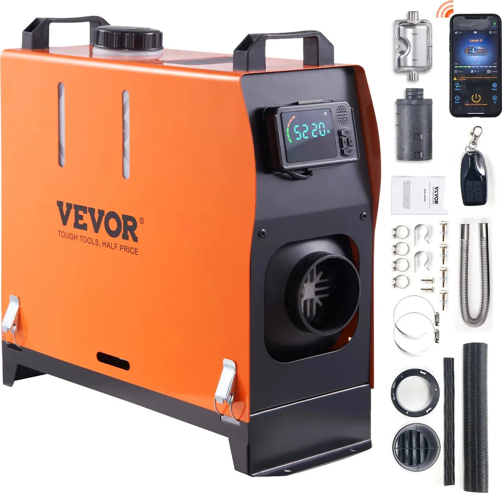 Chauffage stationnaire diesel 8kW pour camping-car et fourgon aménagé