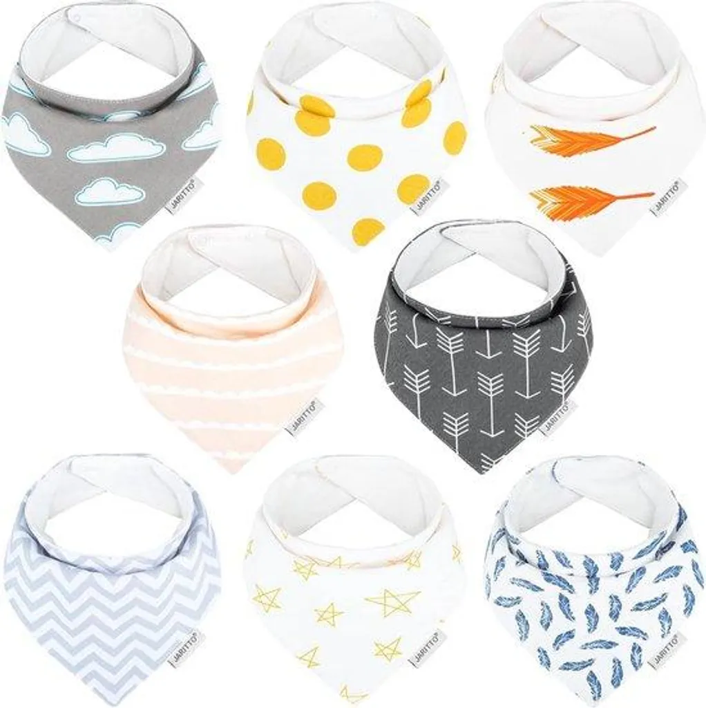 Ensemble de 8 pièces pour bébé en coton bio - Set de naissance complet