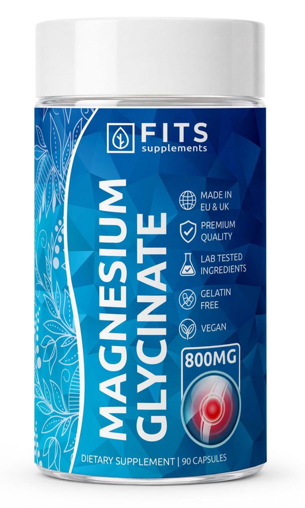 Glicynian magnezu 800 mg, 90 kapsułek Zdjęcie produktu 