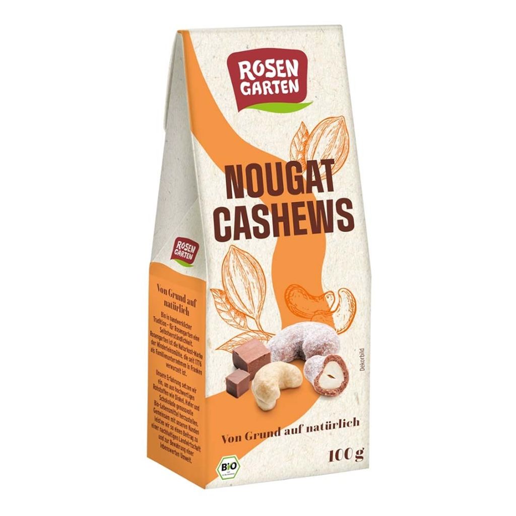 Rosengarten - Nougat-Cashews - 100g Produktbild 
