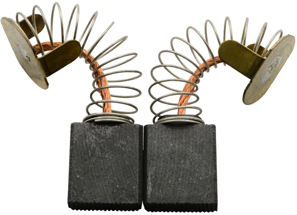 Spazzole in carbonio per Super Ego - 9,4x18,05x20mm - Con molle, cavo e connettore
