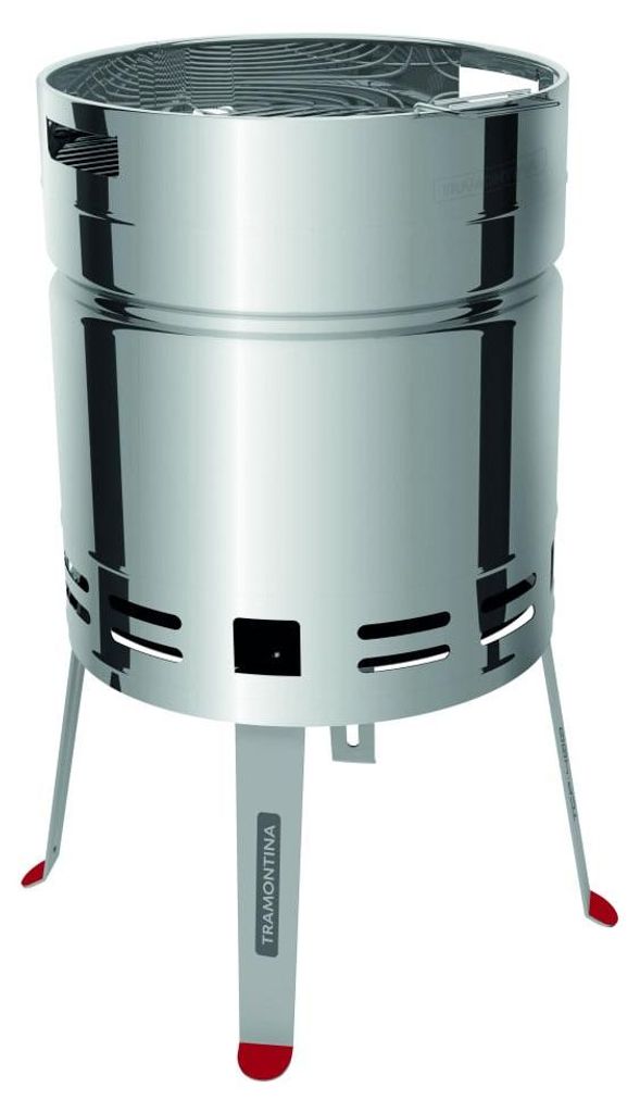 Tramontina Grillfass Cerveja, 41cm Ø, H: 75,5cm, Edelstahl