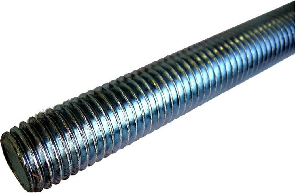 Gewindestange DIN976 vz M12 x 1,0 m - Stahl verzinkt