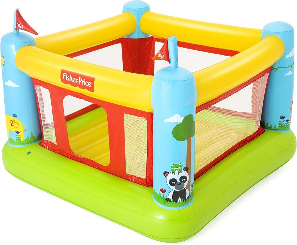 Bestway Fisher-Price Hüpfburg Bouncetastic 175 x 173 x 135 cm