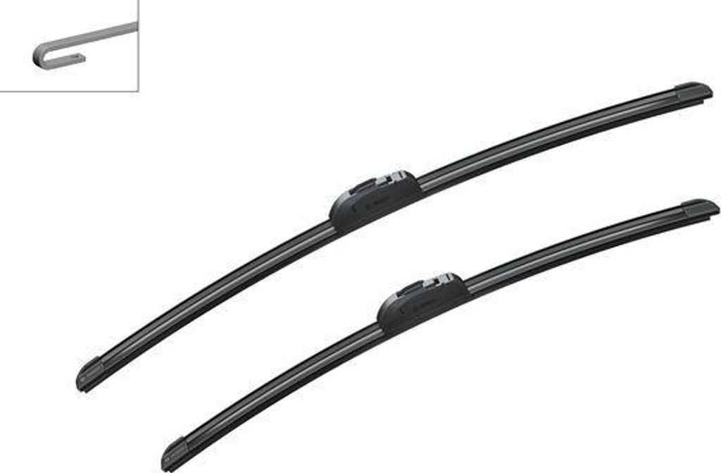 BOSCH 3 397 118 996 Scheibenwischerblatt OE kompatibel mit X5, Camaro, Sebring, C-Crosser, C4, Land Cruiser, Trafic, 406, 4008, 4007, Vivaro, Prim...
