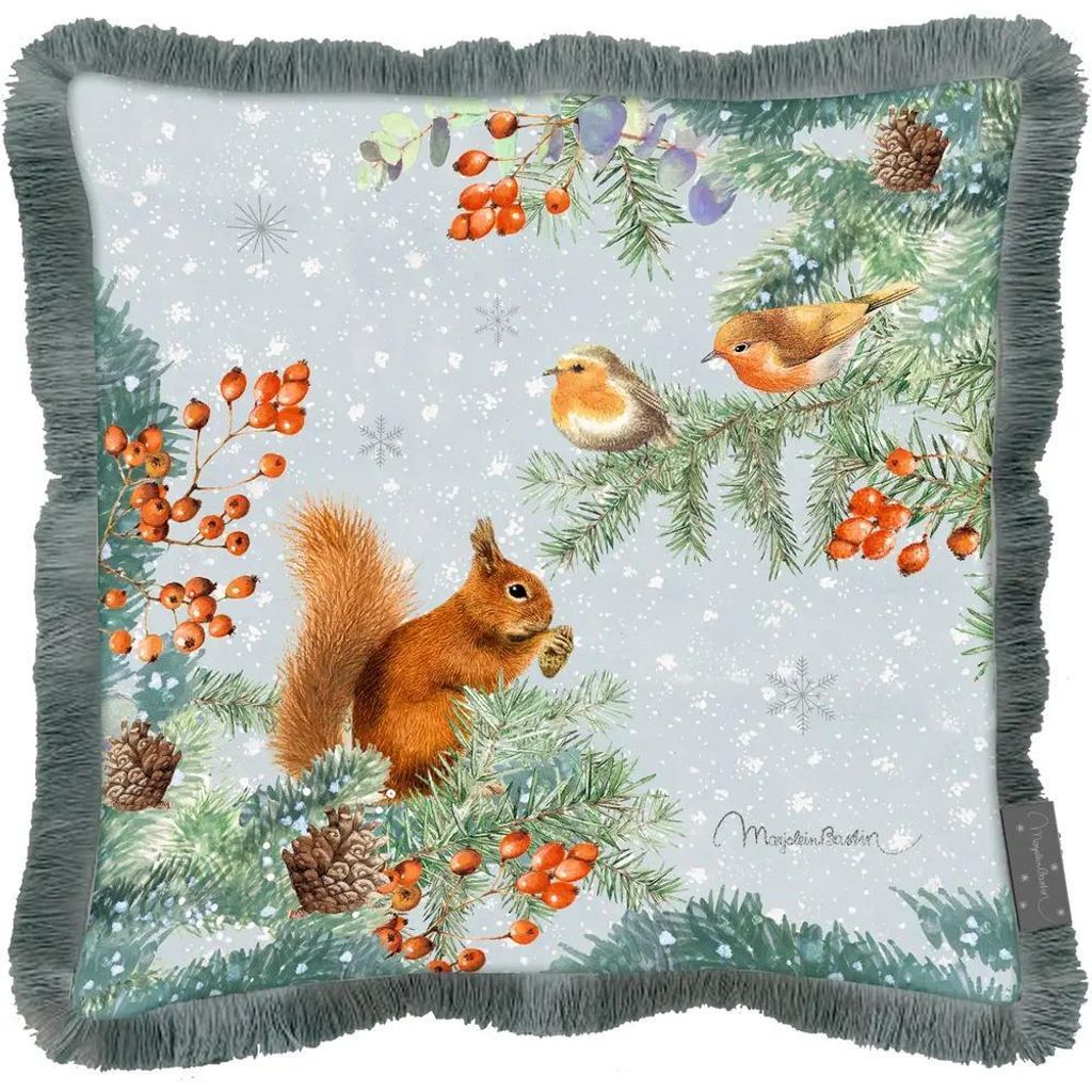 Kissen Zauberhafter Winterwald - M. Bastin