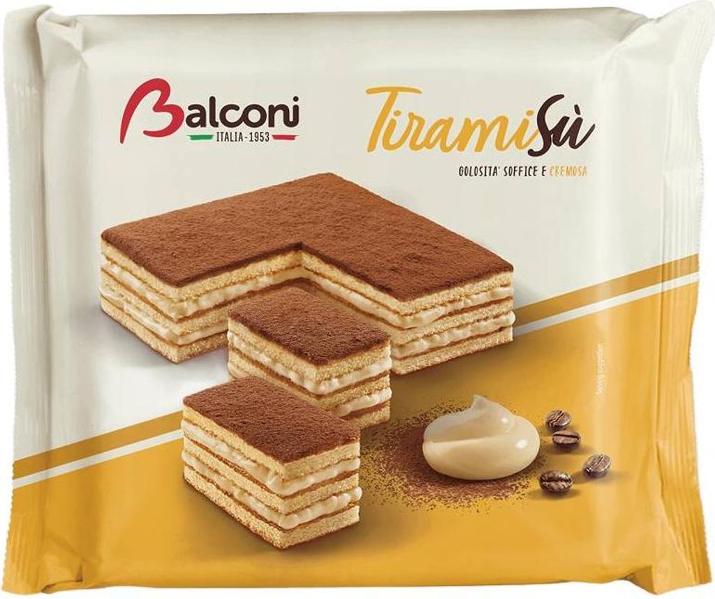 Ciasto o smaku tiramisu 400g - Balconi Zdjęcie produktu 