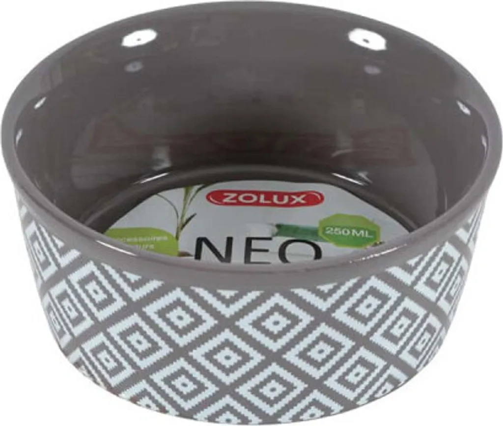 Ciotola Zolux Neo Grigio 250ml | Smetti di Sprecare Mangime!