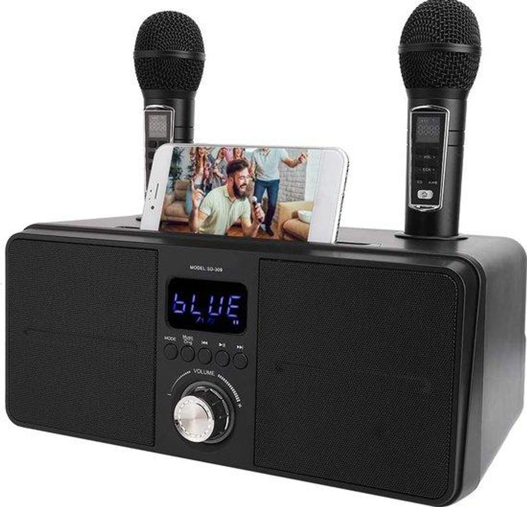 Kompletní karaoke sada pro dospělé – sada se 2 mikrofony a Obrázek produktu 
