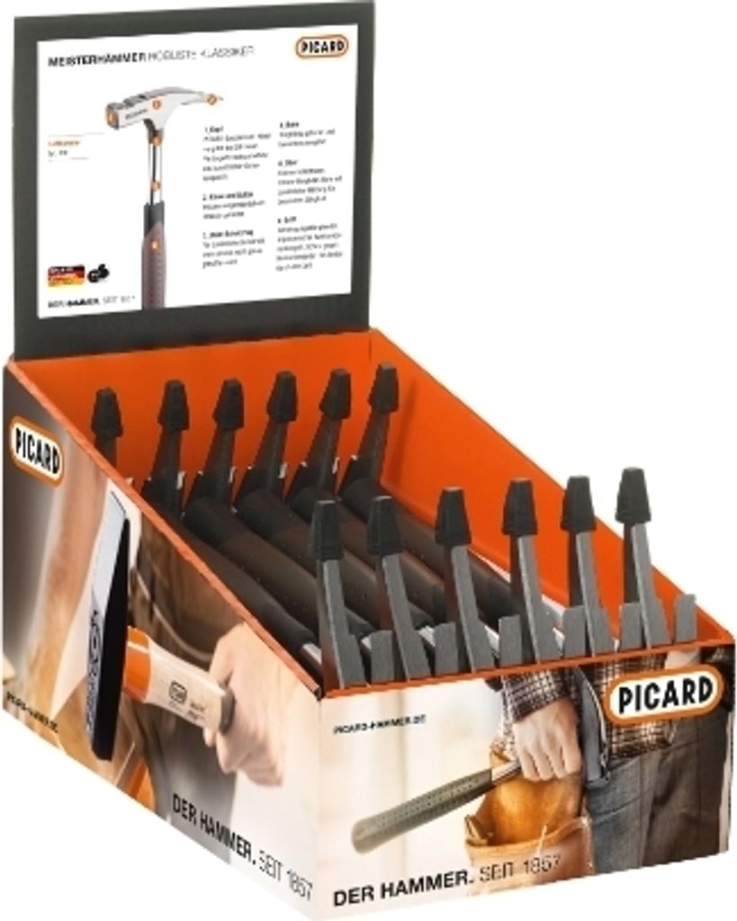 PICARD Display: Meisterhämmer, Nr. 292, 20 mm