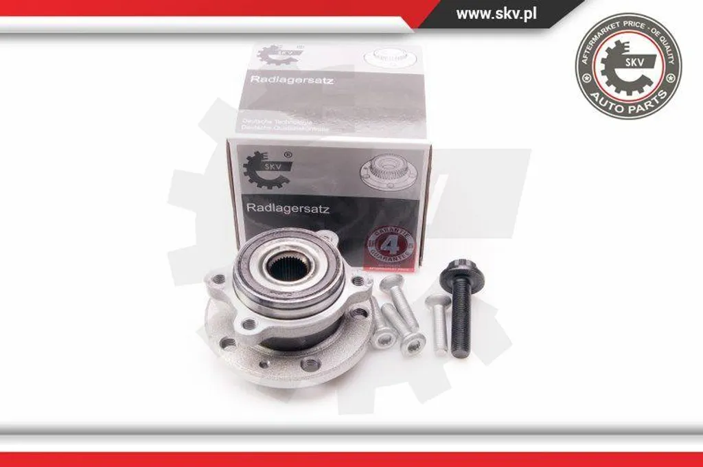 Kit roulement de roue OE 1K0407621C pour VW Passat, Touran et VW Tiguan
