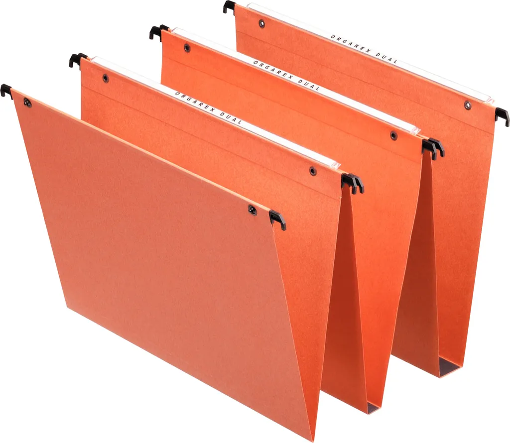 Esselte Dossiers Suspendus Dual Fond 30mm pour Armoire et Tiroir