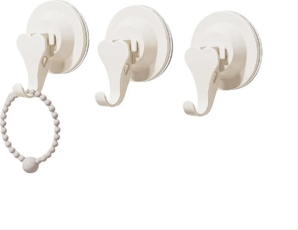 Ganci Sottovuoto Professionale INF Bianco | Portata 5kg Set da 3