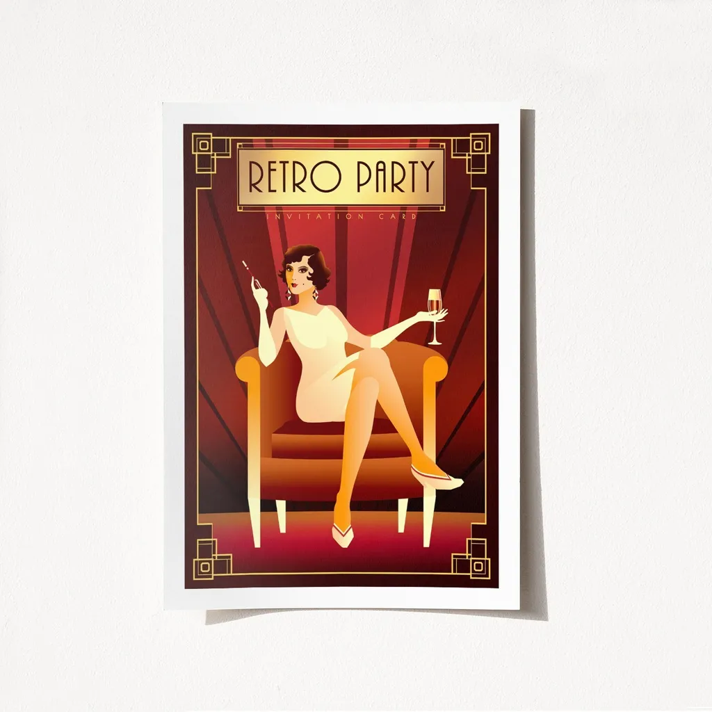 Wallity Affiche 1985 Format A2 Multicolore en Papier Matte Satin 42x59,4 cm