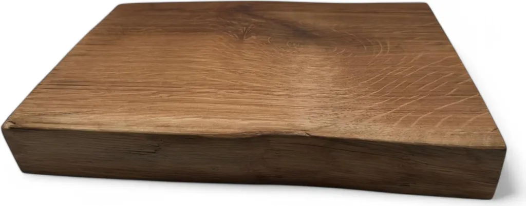 Tagliere Artigianale in Rovere Massiccio 30x25 - Tagliere per Formaggi