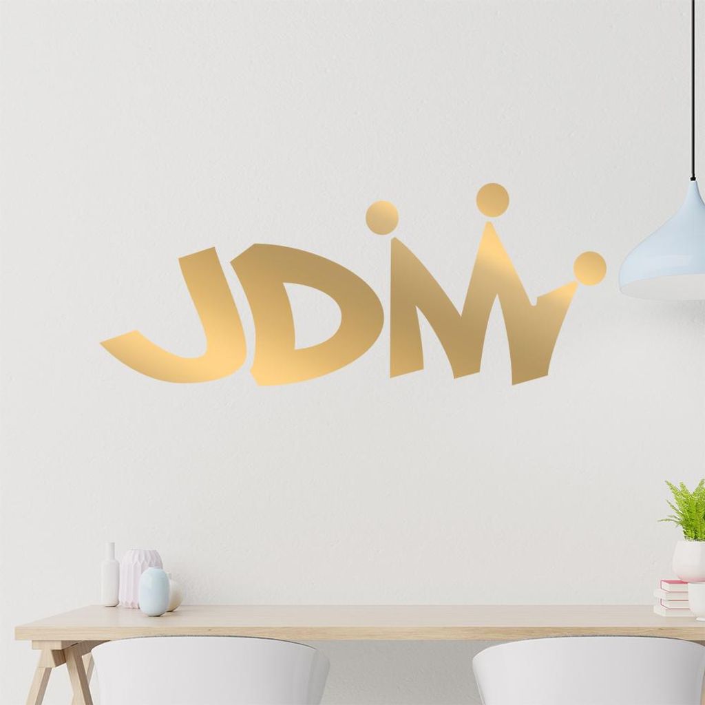 JDM Wandtattoo in 6 Größen - Wandaufkleber Wall Sticker - Dekoration, Küche, Wohnzimmer, Schlafzimmer, Badezimmer