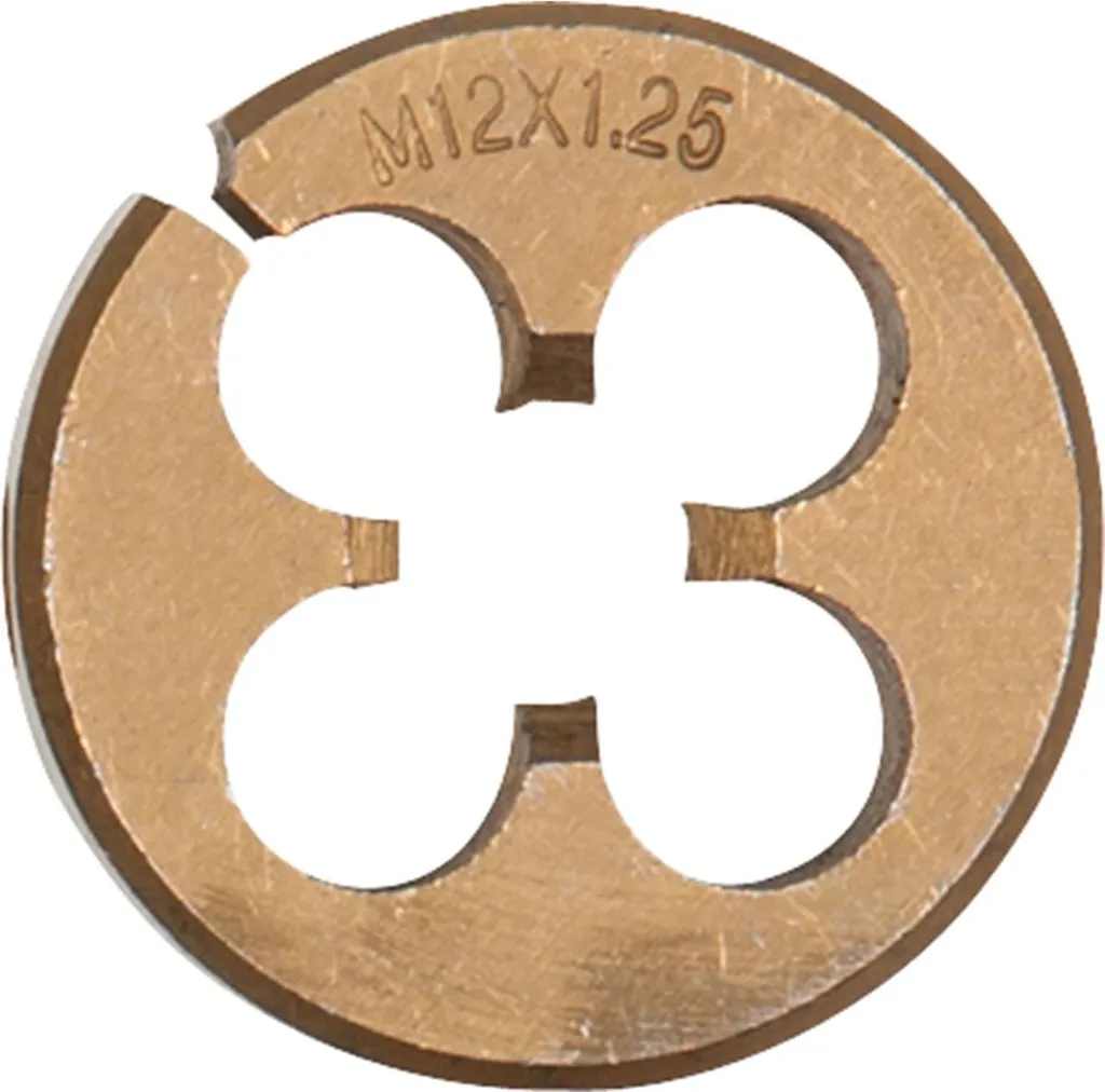 Filiera M12x1,25 KS Tools HSS-TiN | Alta Precisione Meccanica