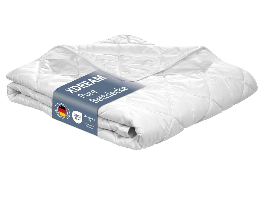 Ganzjahresbettdecke medium | 155x220cm | XDREAM Pure | Produktbild 