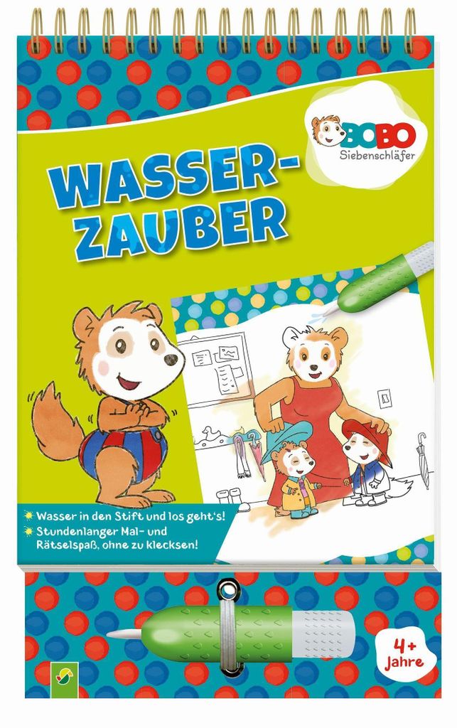 Bobo Siebenschläfer Wasserzauber: Wassermalbuch für Kinder Produktbild 