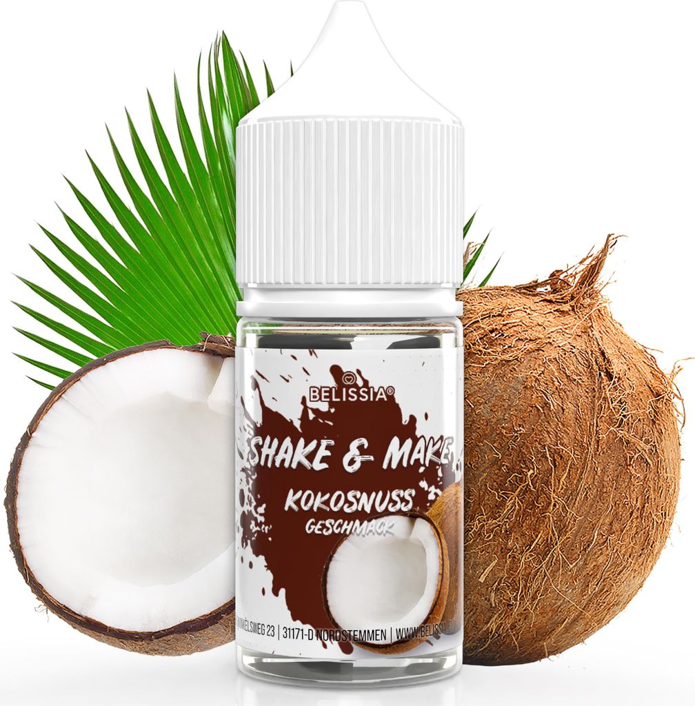 Belissia Shake and Make Kokosnuss Refill - 30 ml Produktbild 