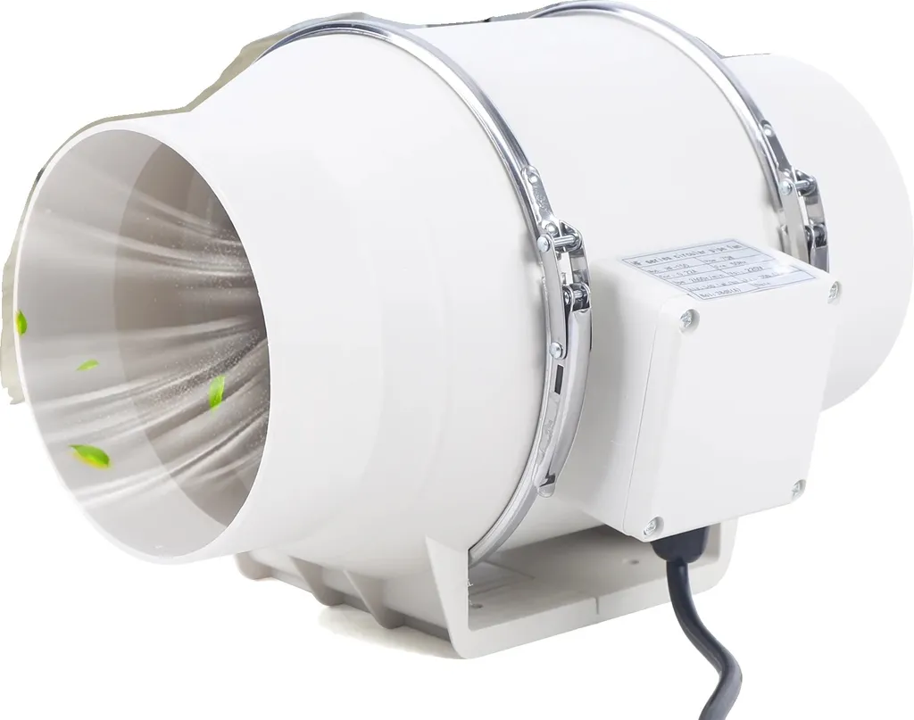 Ventilateur d'extraction tubulaire HF-150 75W pour conduit circulaire