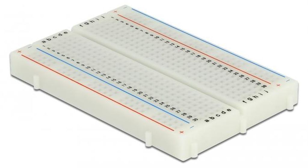 Delock Experimentier-Steckbrett 300/100 Kontakte Produktbild 
