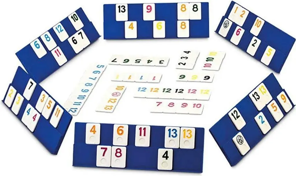 Rami Classic Cayro : Jeu de Table Durable avec Tuiles Indestructibles