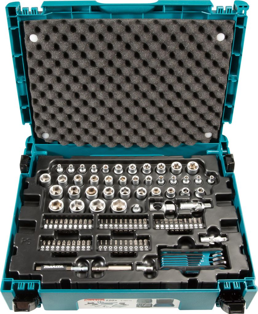 Makita E-08713 Set d'outils 120 pces MAKPAC Image du produit 