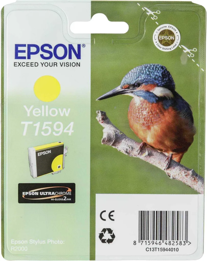 Cartuccia Epson T1594 Giallo Originale 17ml per Epson R2000 - Offerta